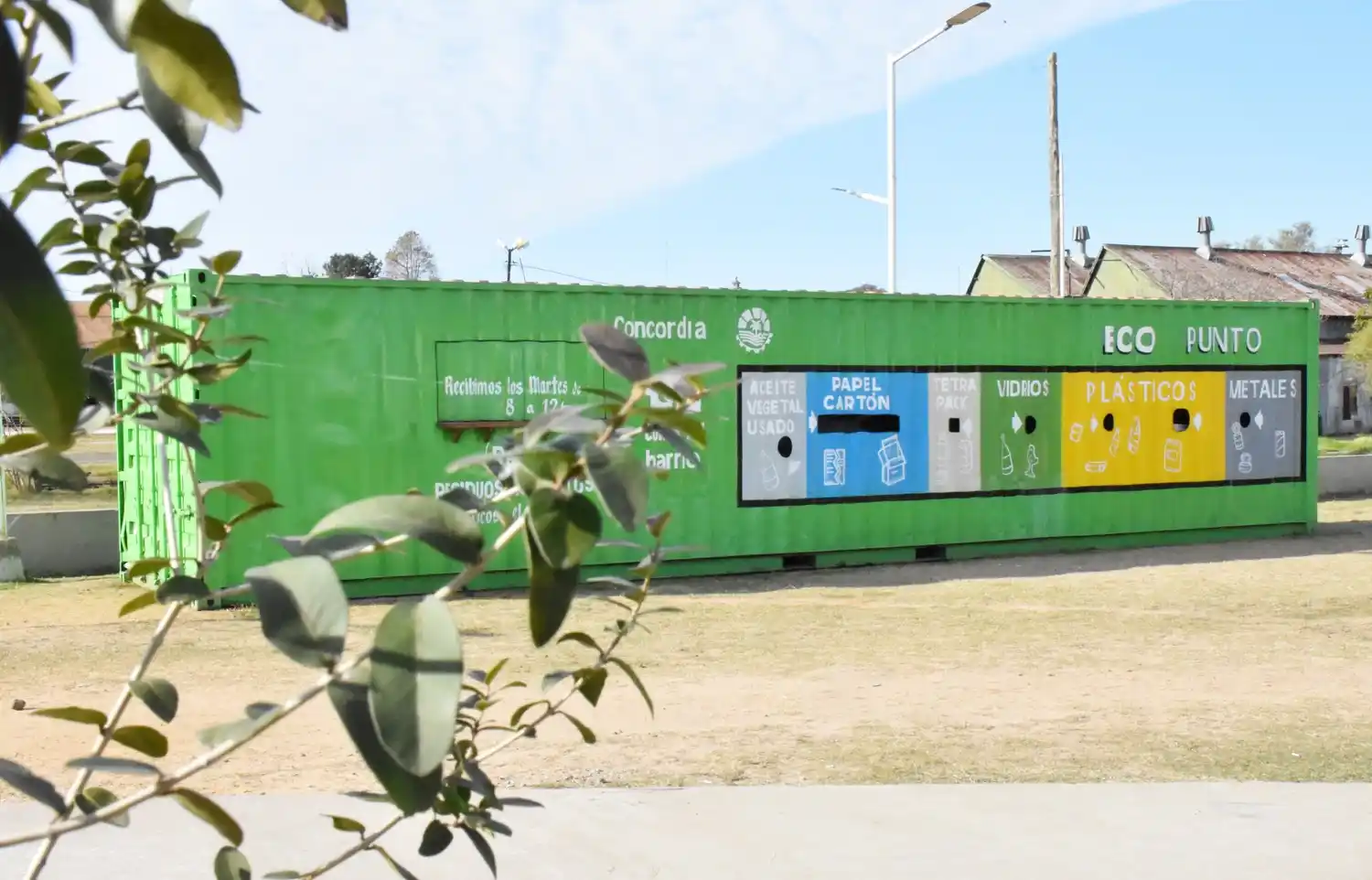 Recepción de residuos eléctricos y electrónicos