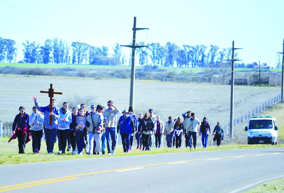 191 peregrinos caminarán en honor a la Virgen del Carmen