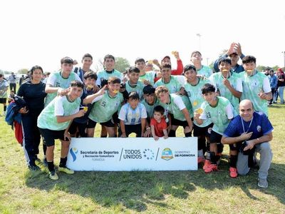 El Colorado se adueñó del fútbol
masculino y es el primer campeón