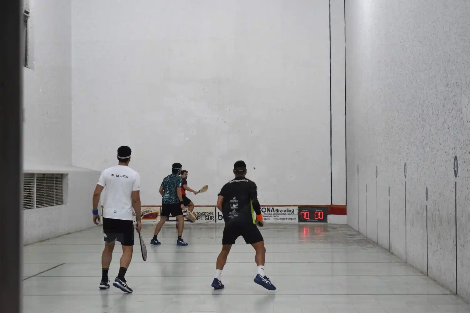 Nueve parejas animarán el torneo de paleta de sexta categoría en el Club de Pelota