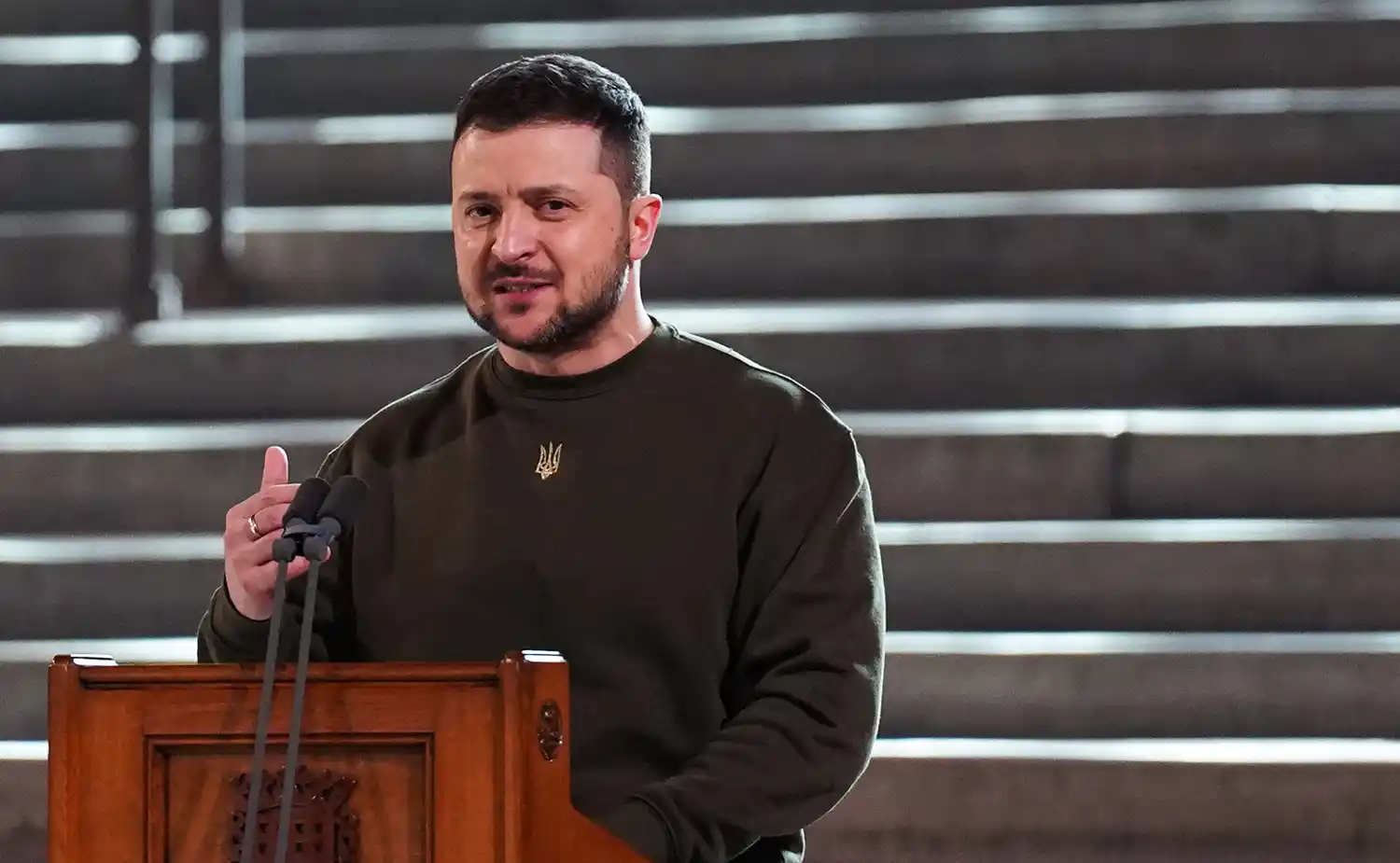 Volodímir Zelenski.