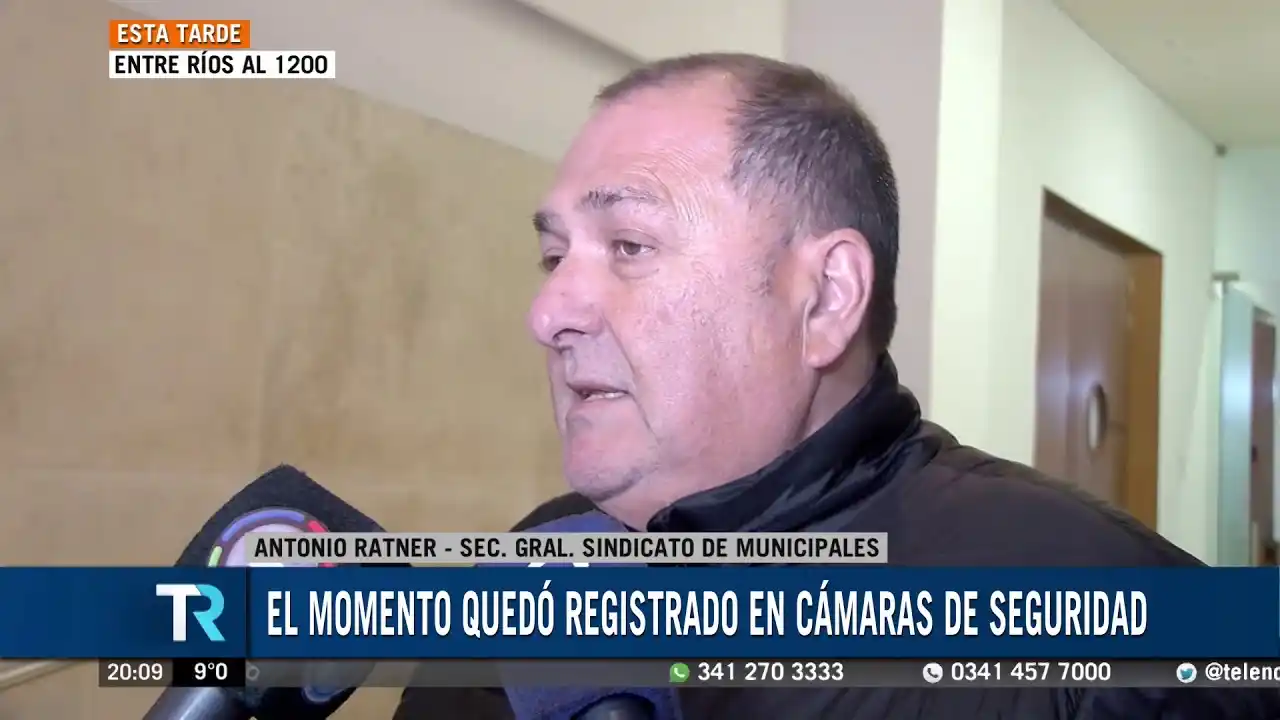 Balearon el frente del Sindicato de Municipales