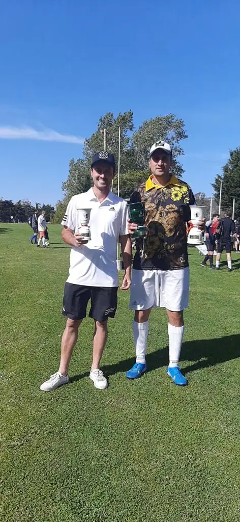 El tandilense Popovich, de gran actuación; y el marplatense Gogniat, ganador en la general.