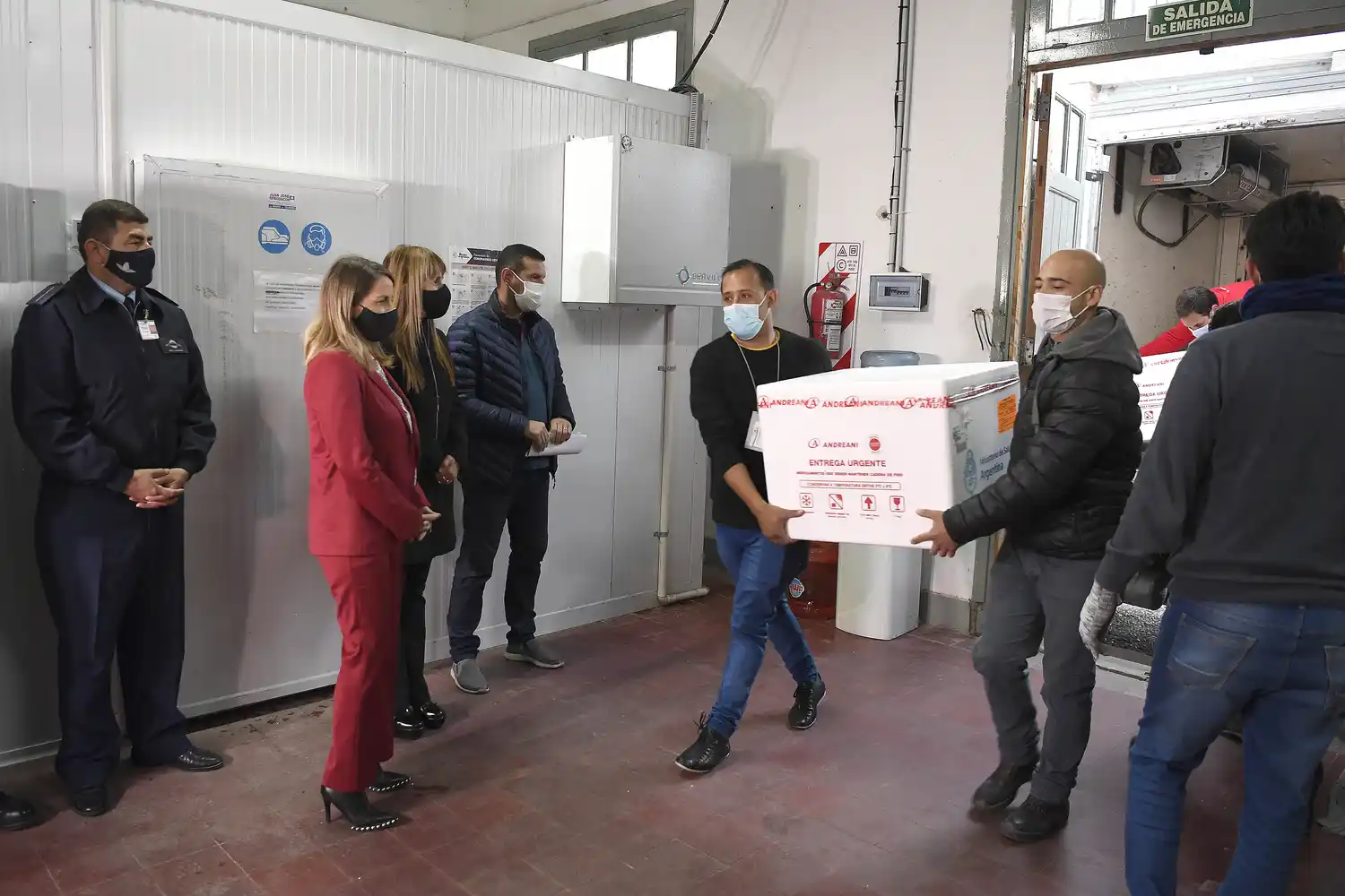 Vacunas: llegaron 62.400 dosis a Entre Ríos