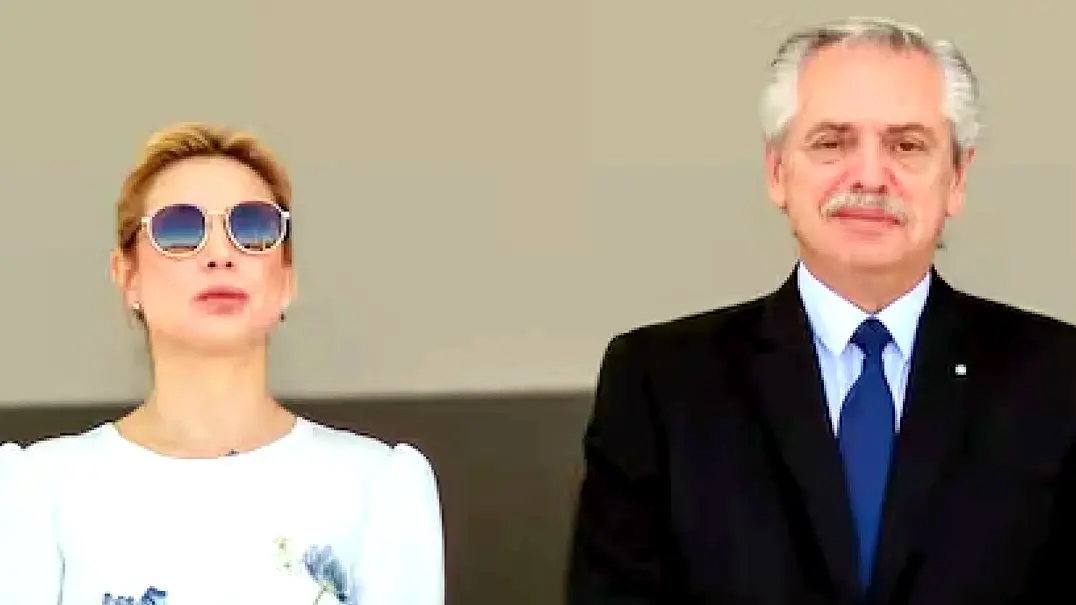 Fabiola Yáñez y Alberto Fernández. (Foto: Archivo)