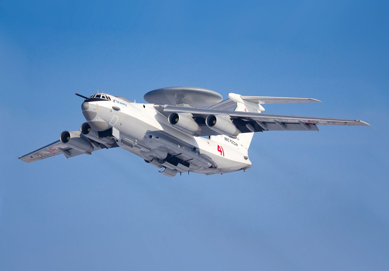 Russian Beriev A-50 reportedly destroyed on the ground by Belarusian partisans