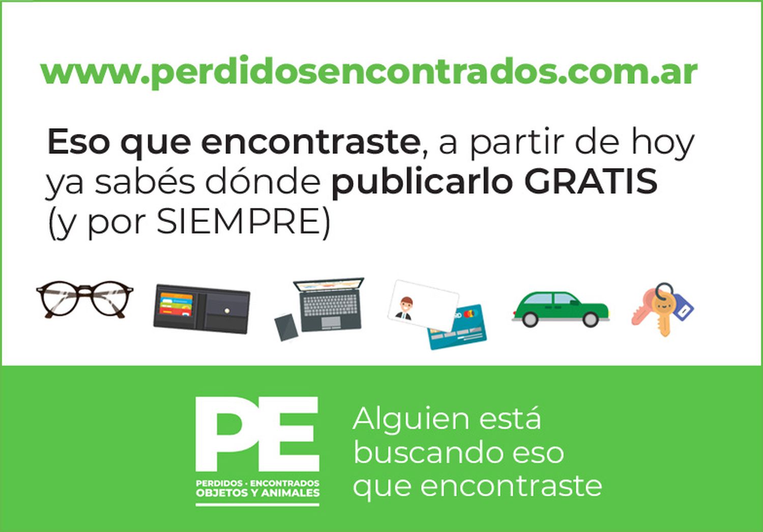 Se lanza en Argentina el sitio para publicar ese objeto que encontraste