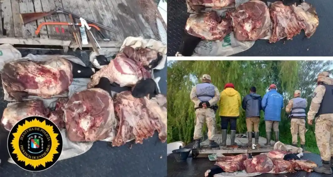 detenidos carne victoria islas entre ríos