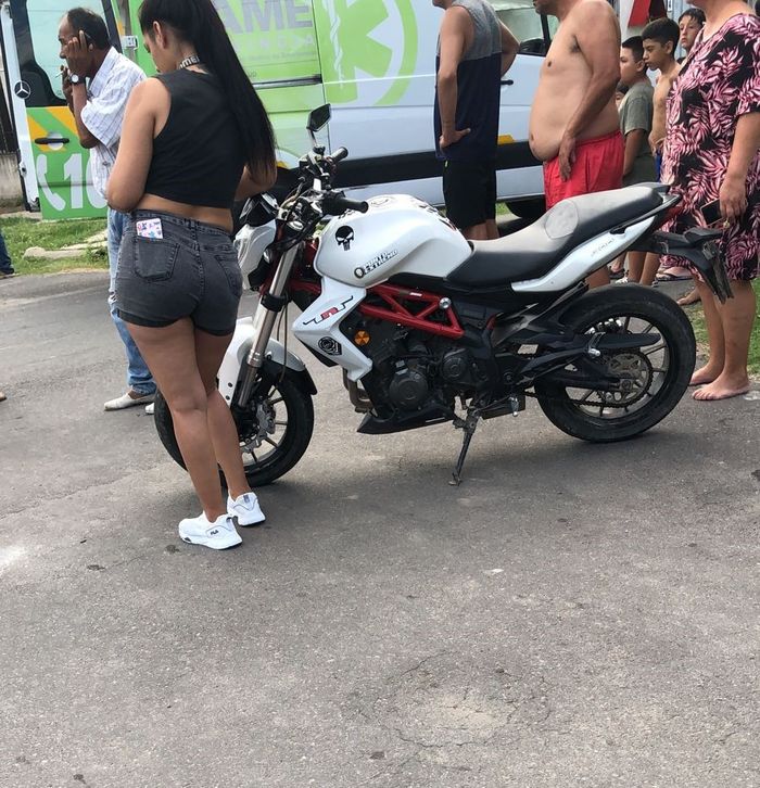 Accidente de tránsito en Ansaloni y Alvarado.