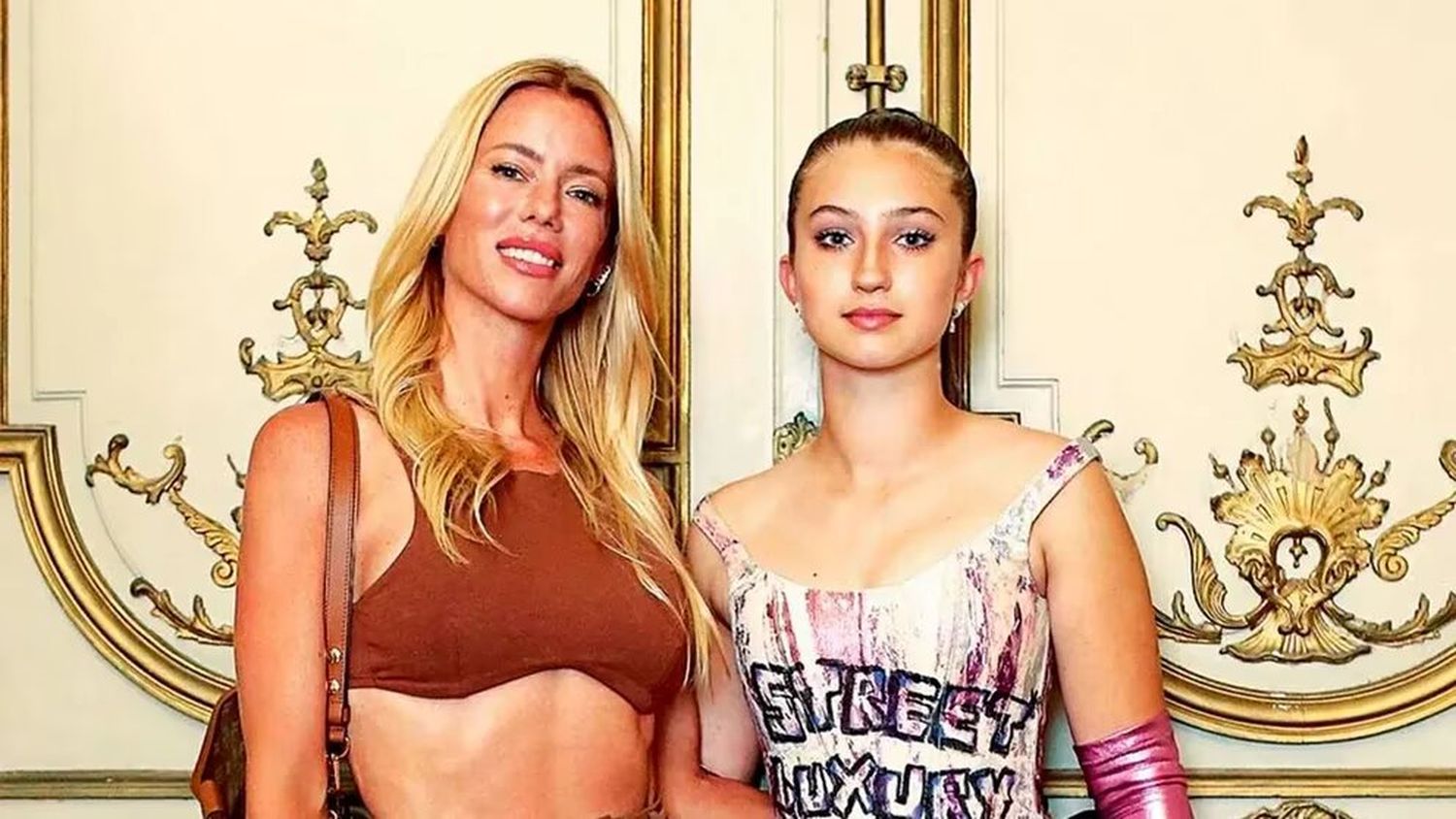 Nicole Neumann y su hija mayor, Indiana