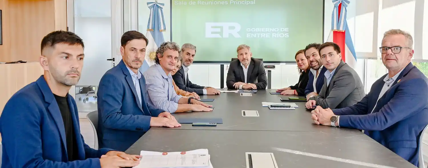 Frigerio dio inicio a cuatro obras de infraestructura con el Fondo Fiduciario