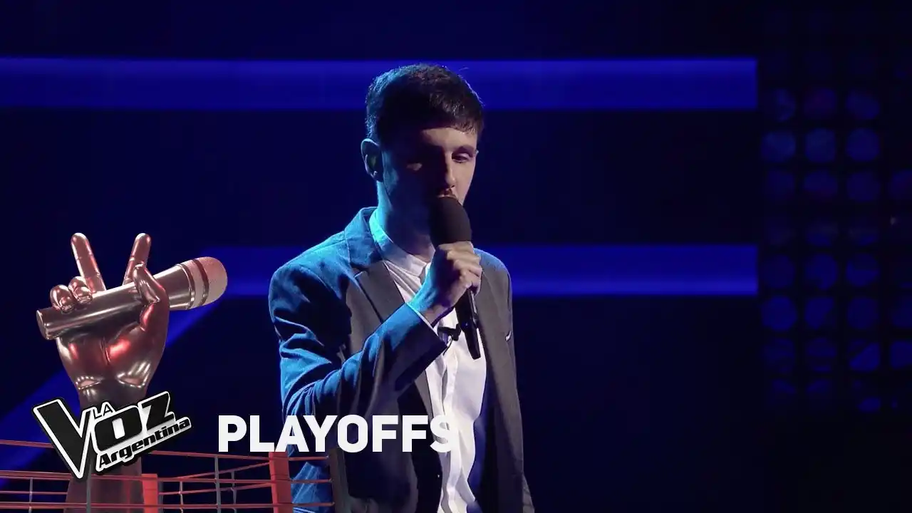 Lucas Belbruno volvió a emocionar a todos en “La Voz Argentina”