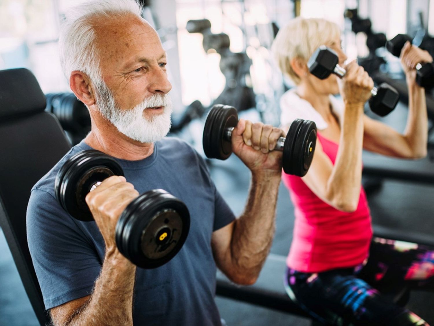 El gimnasio, la clave para que los adultos mayores consigan un bienestar físico y mental