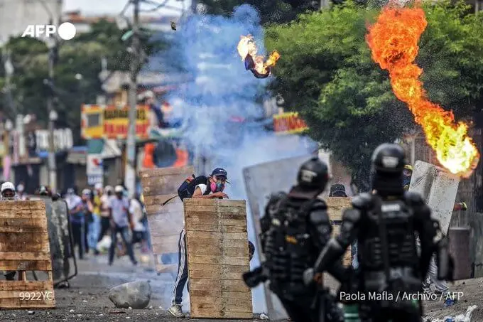 Nuevas protestas en Colombia, esta vez ¿qué quemaron?