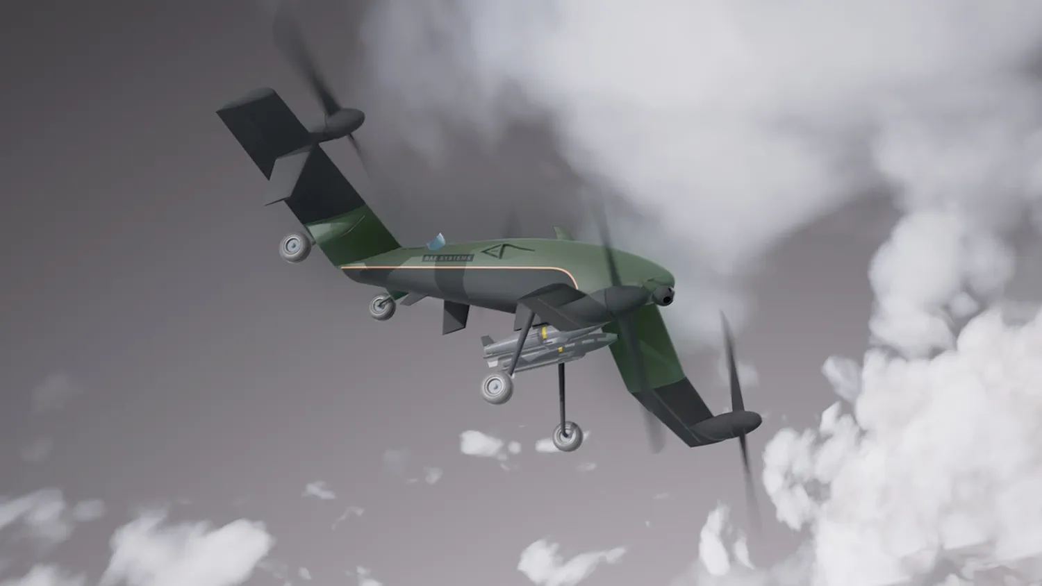 STRIX, el peculiar UAS de diseño híbrido de BAE Systems Australia, y su munición RAZER