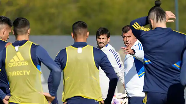 Boca retornó a las prácticas pensando en Racing y apuntando al Superclásico