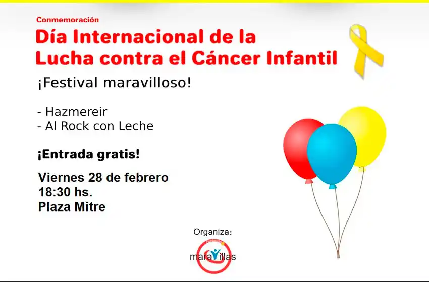 Fundación Maravillas conmemorará el Día Internacional de la Lucha contra el Cáncer Infantil