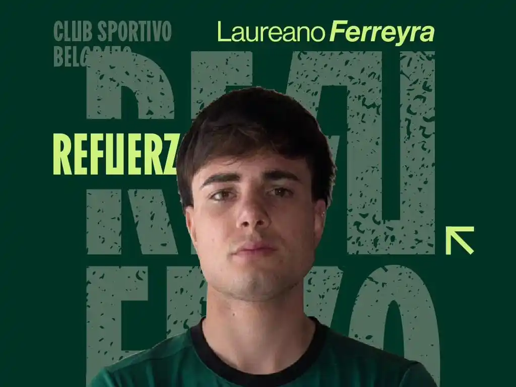 Ferreyra llega proveniente de Deportivo Aldao.