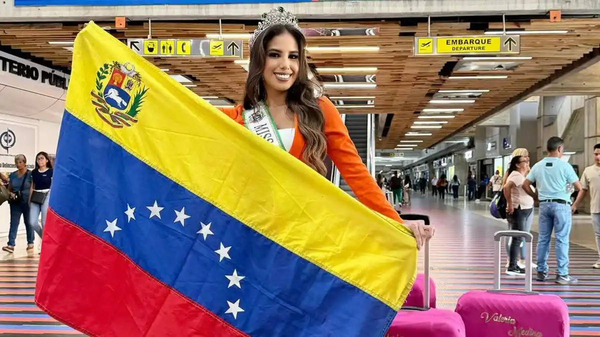 Valeria Medina se fue a Egipto al Miss Eco