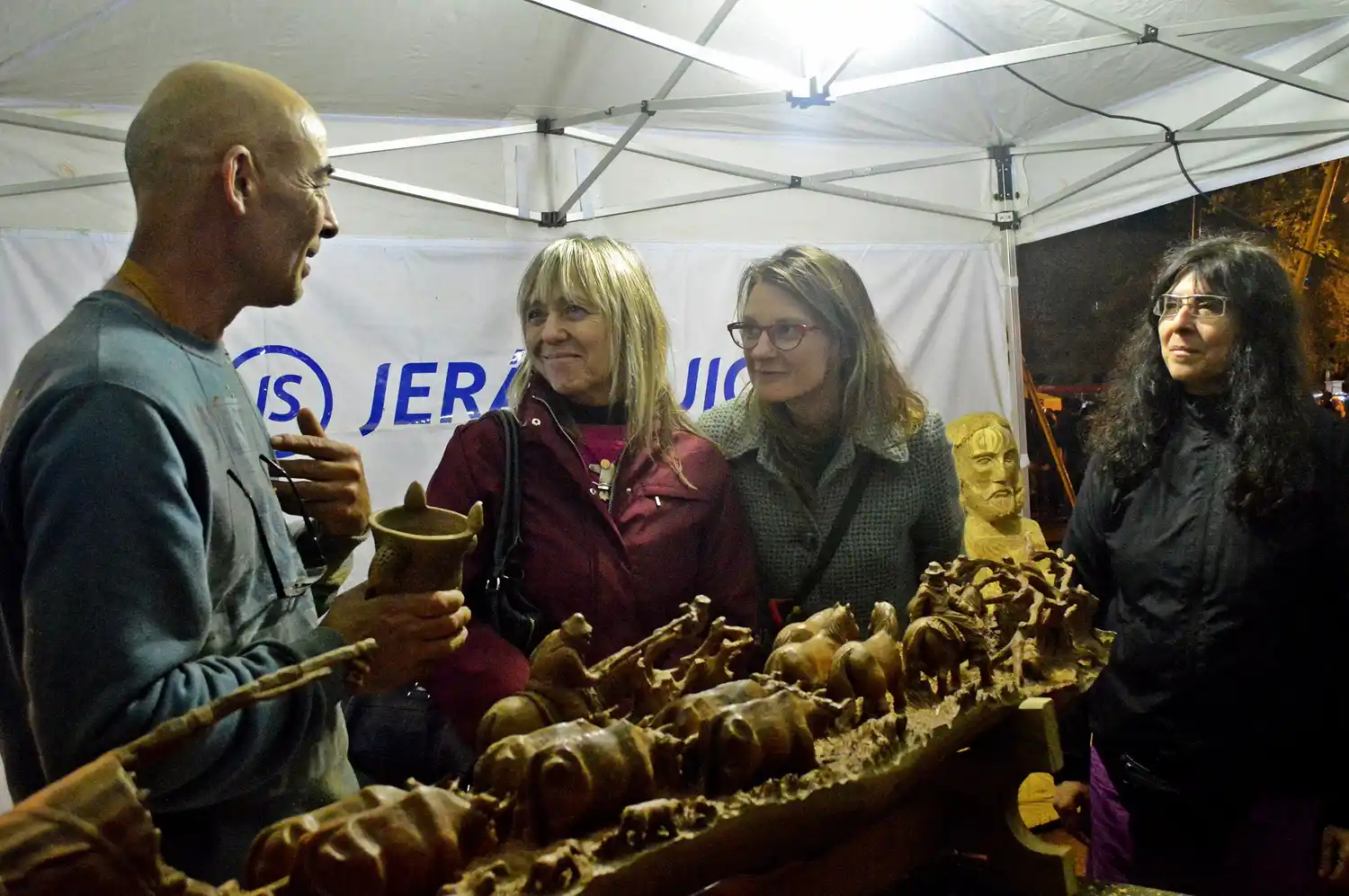 Candombe uruguayo en la Feria de artesanos del Sol y de la Luna