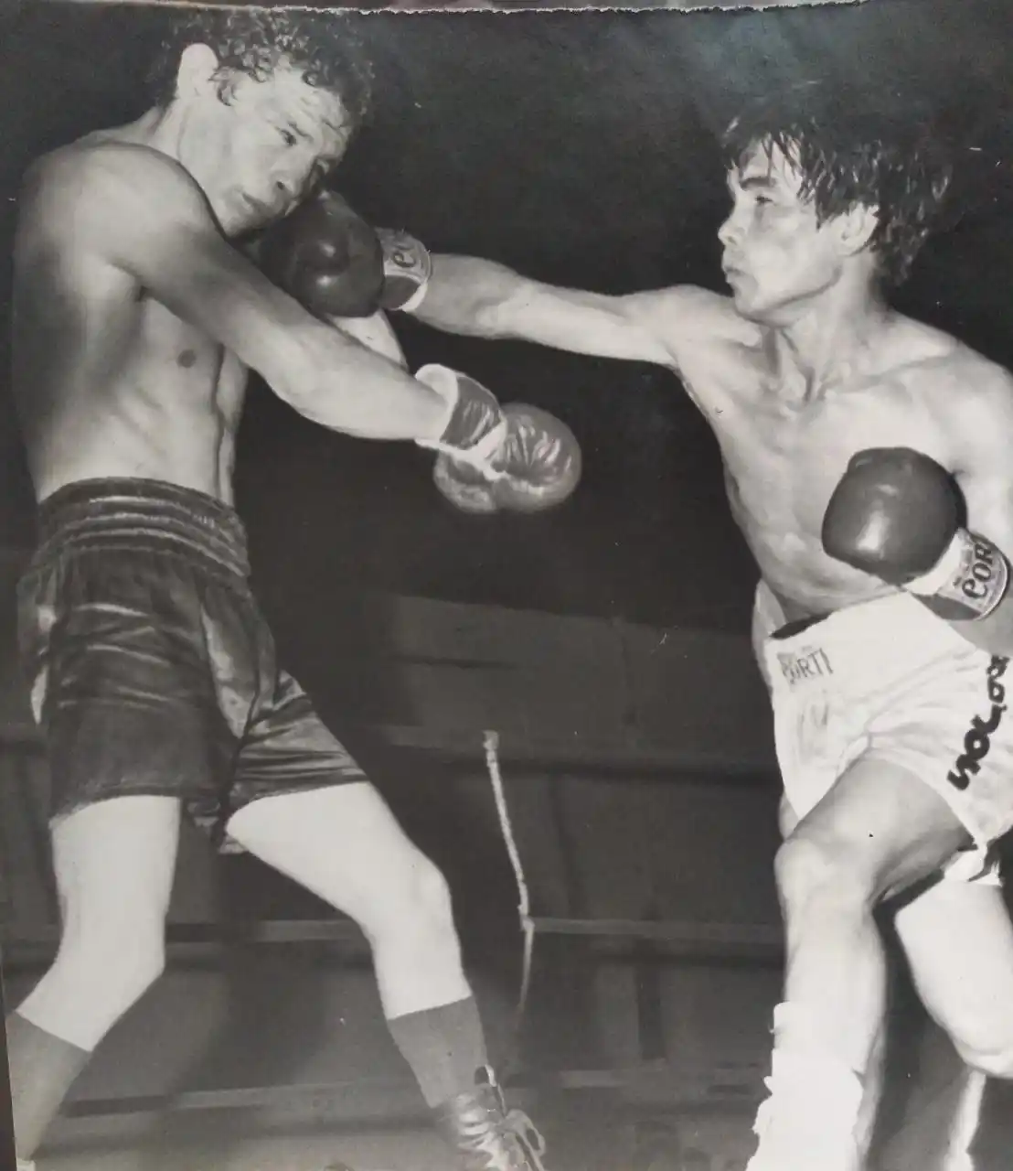 Villarruel, el guerrero del ring que peleó para combatir el hambre y fue dos veces campeón