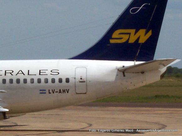 [Fotogalería] El último vuelo de Southern Winds en Resistencia