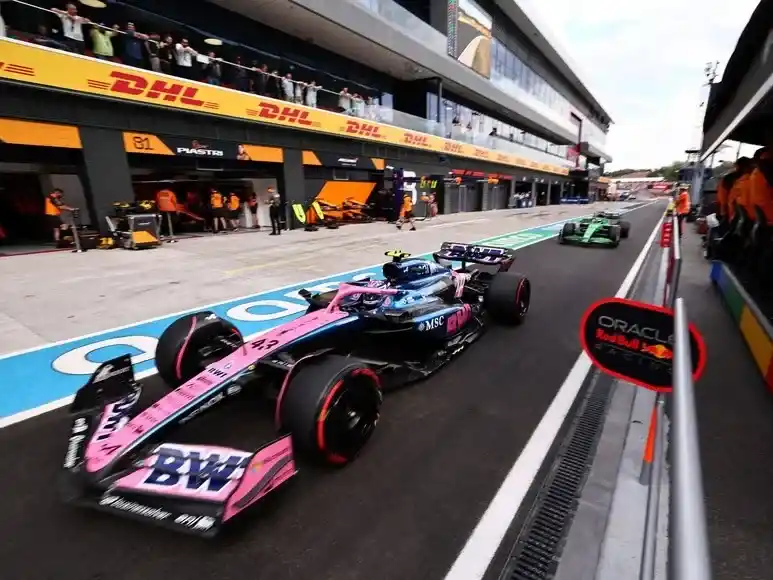 Colapinto y un estrés interminable con el monoplaza de Alpine. Foto: Reuters