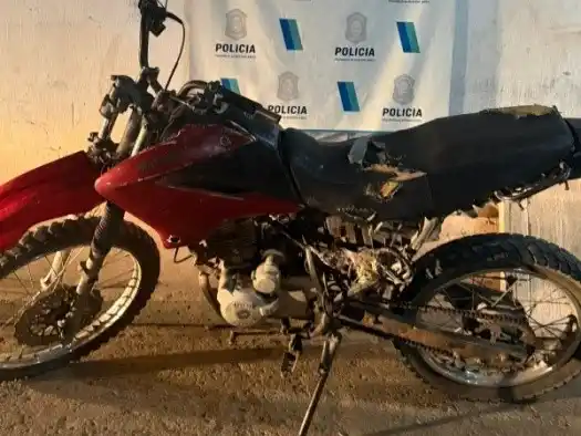 La moto tenía pedido de secuestro activo desde febrero de 2015.