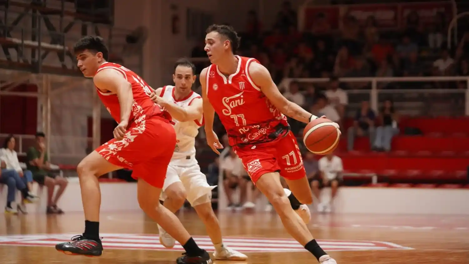 Julián Eydallín, el goleador de la noche