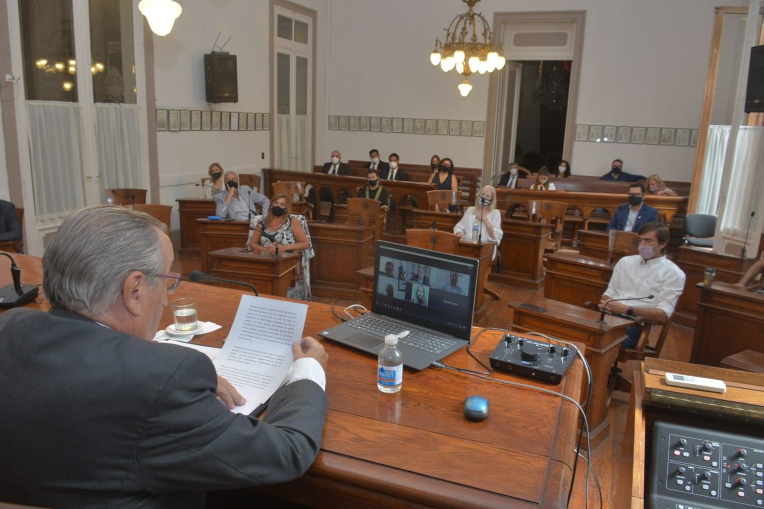 Lunghi repasó el año de gestión en pandemia y apostó al trabajo conjunto rumbo al bicentenario