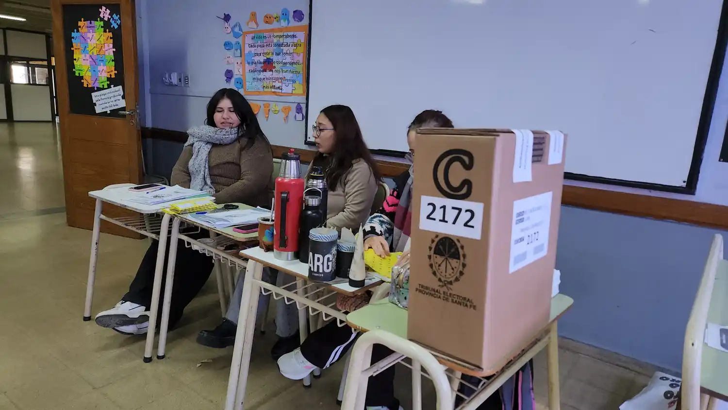 elecciones generales rafaela junio 2025 con baja participación votantes escuela de la plaza elecciones 2025 - 8