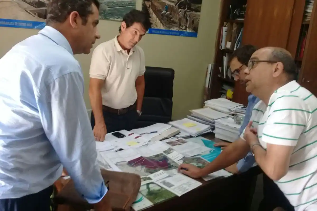 Gestiones ante el Gobierno provincial para distintas obras 