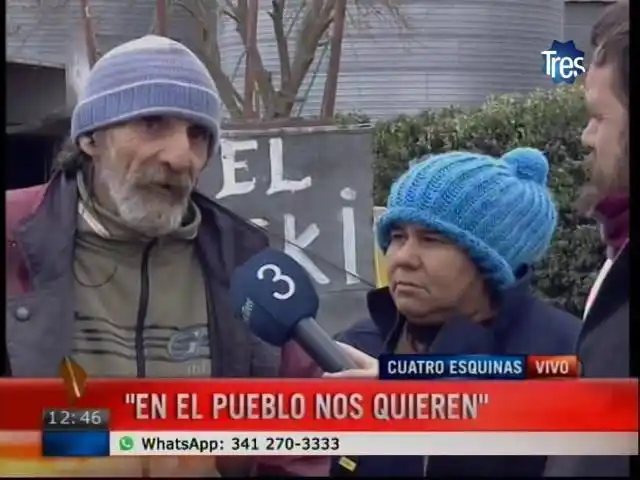 Atacaron el puesto del tortero al que visitó Macri