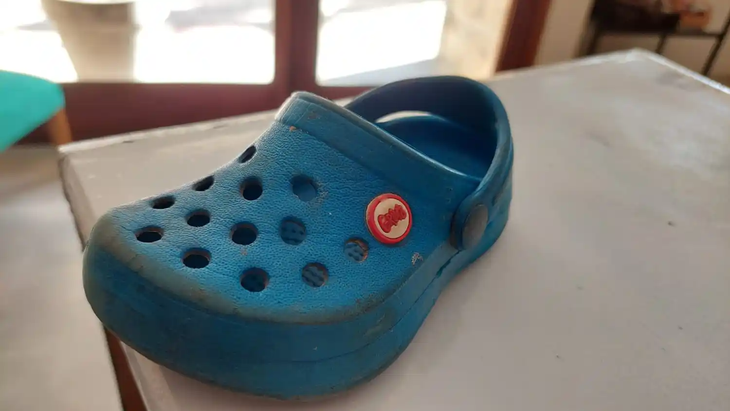 Calzado de niño encontrado en 11 de septiembre