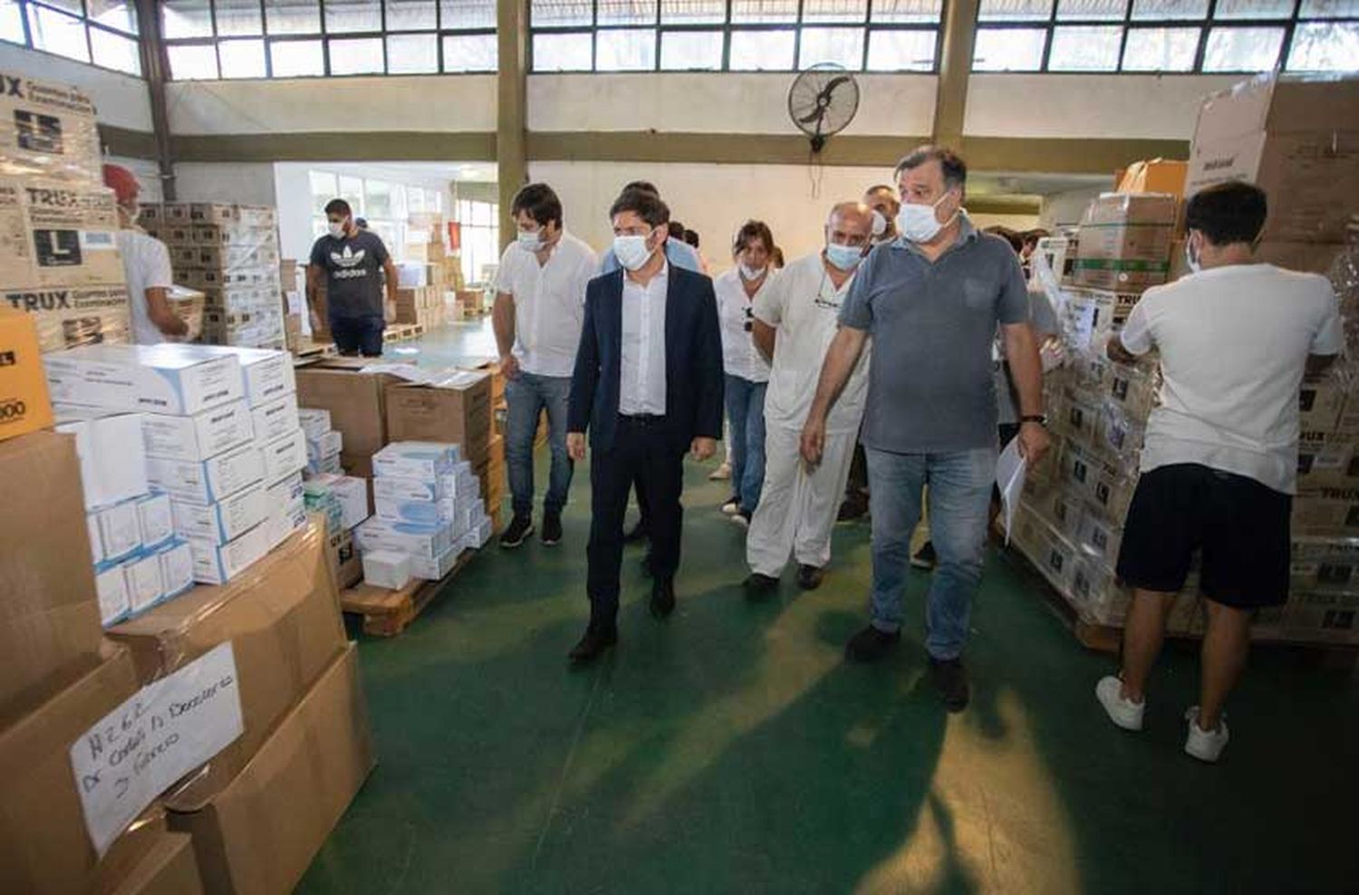 Kicillof: “Estamos trabajando sin descanso, día y noche”