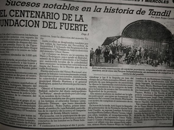 El centenario de la Fundación del Fuerte - Cap. 2.