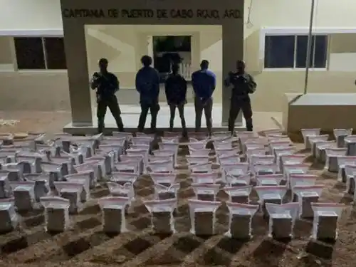República Dominicana lograr segundo decomiso de drogas en OPERACIÓN LANZA del SUR