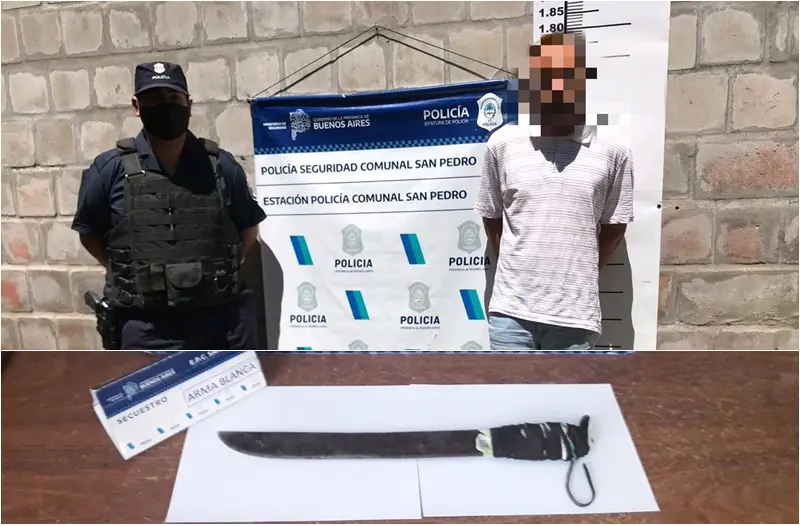 Hermano Indio: Arrojó un piedrazo a la Policía y terminó preso