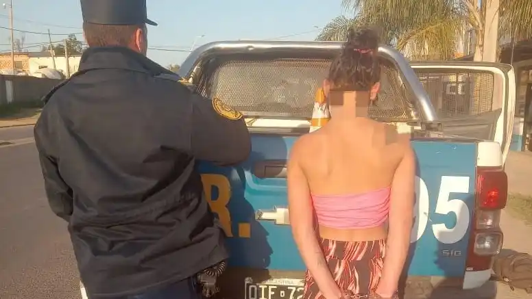 Intento de robo: una joven fue aprehendida tras sustraer un celular