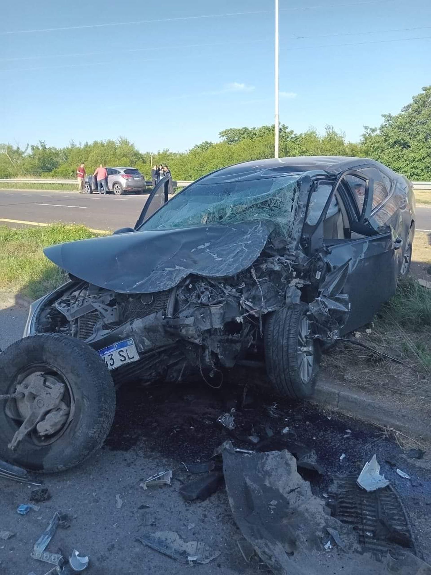 Choque múltiple en Ruta Nacional 12: hay lesionados