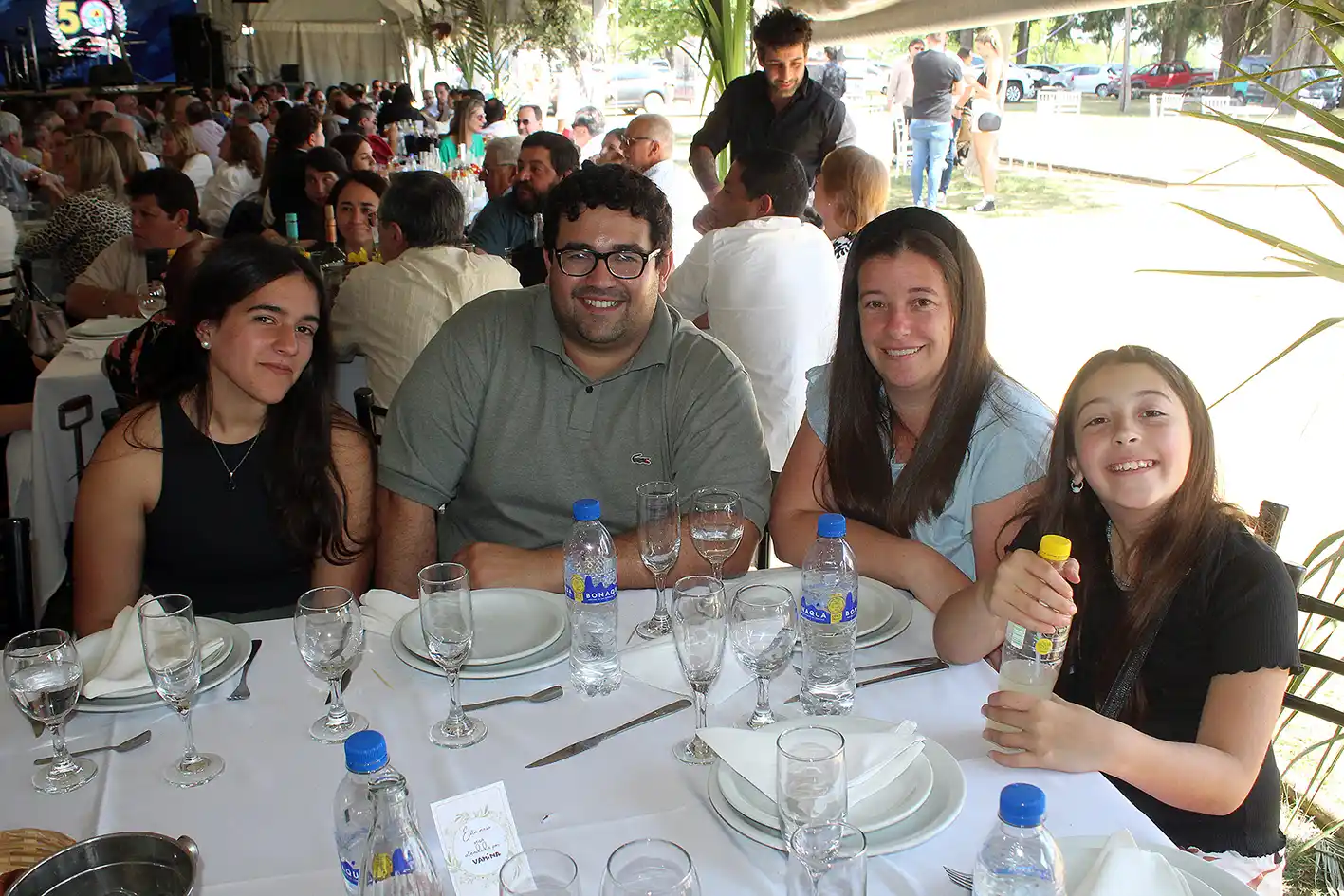 Gran almuerzo de Bomberos en imágenes