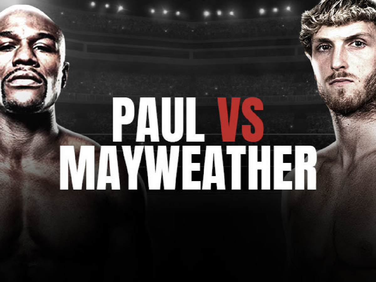 Mayweather y Paul en mediática exhibición