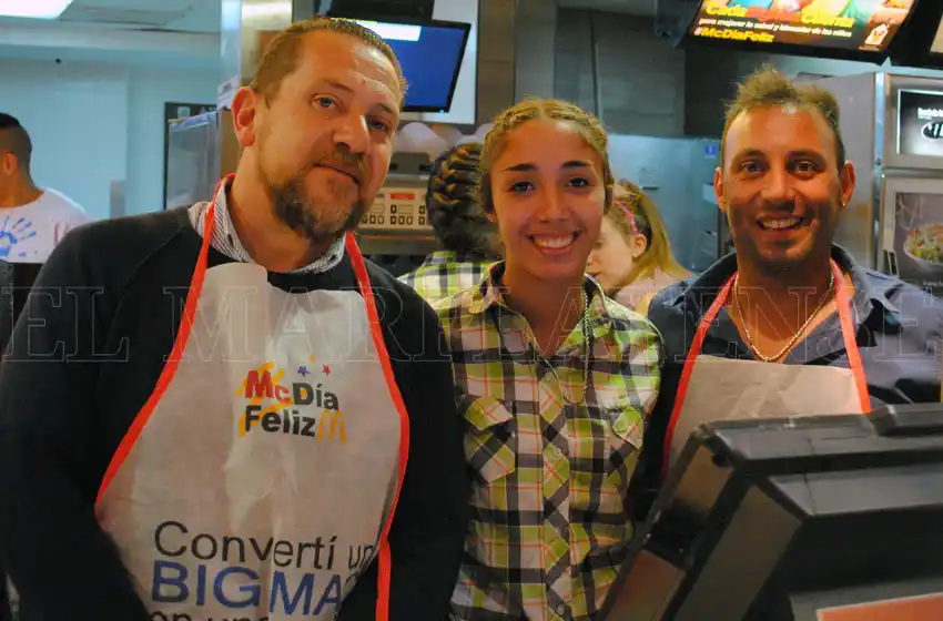 Radio Mitre Mar del Plata colaborando en el MC día felíz