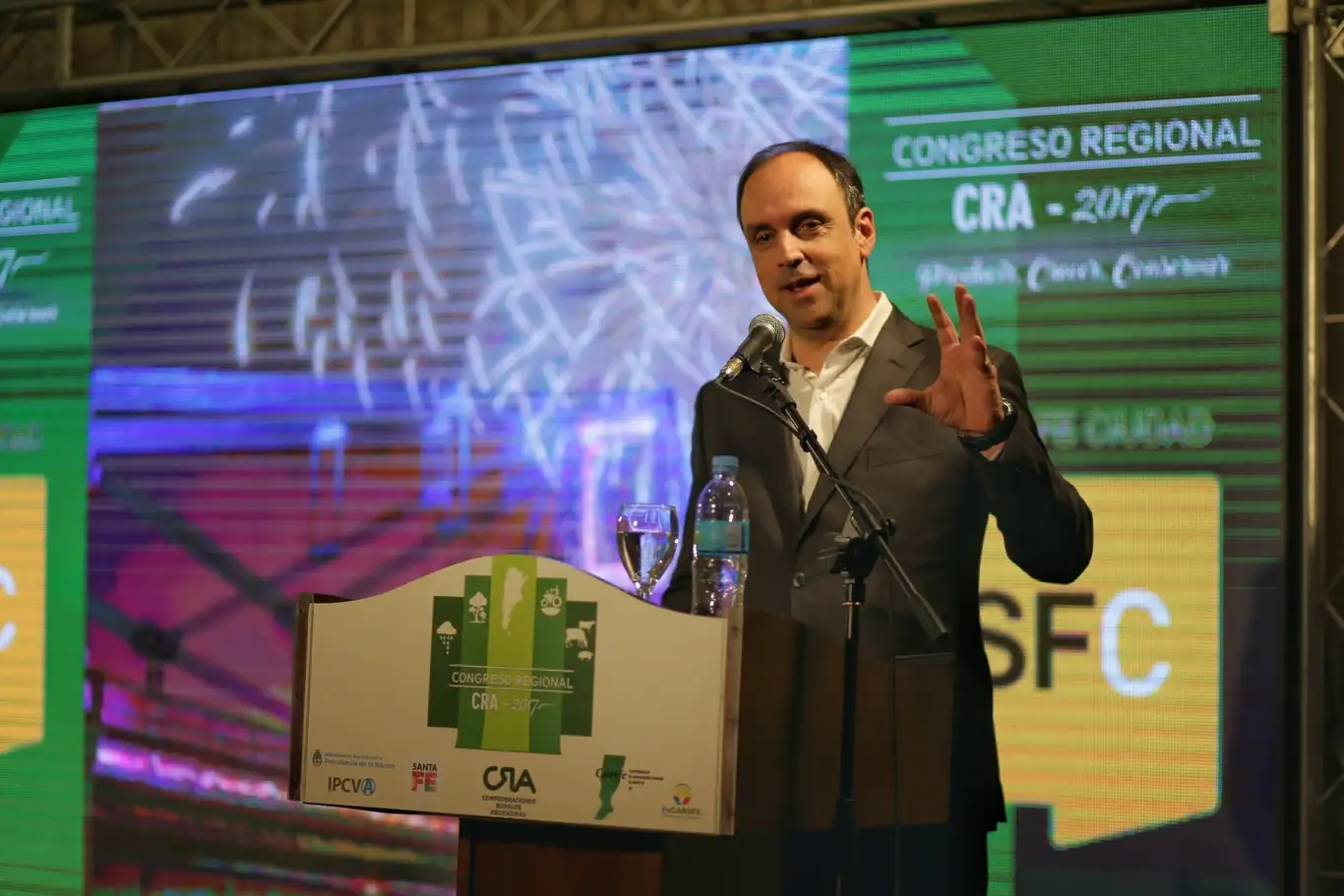 José Corral participó la apertura del Congreso Regional CRA 2017