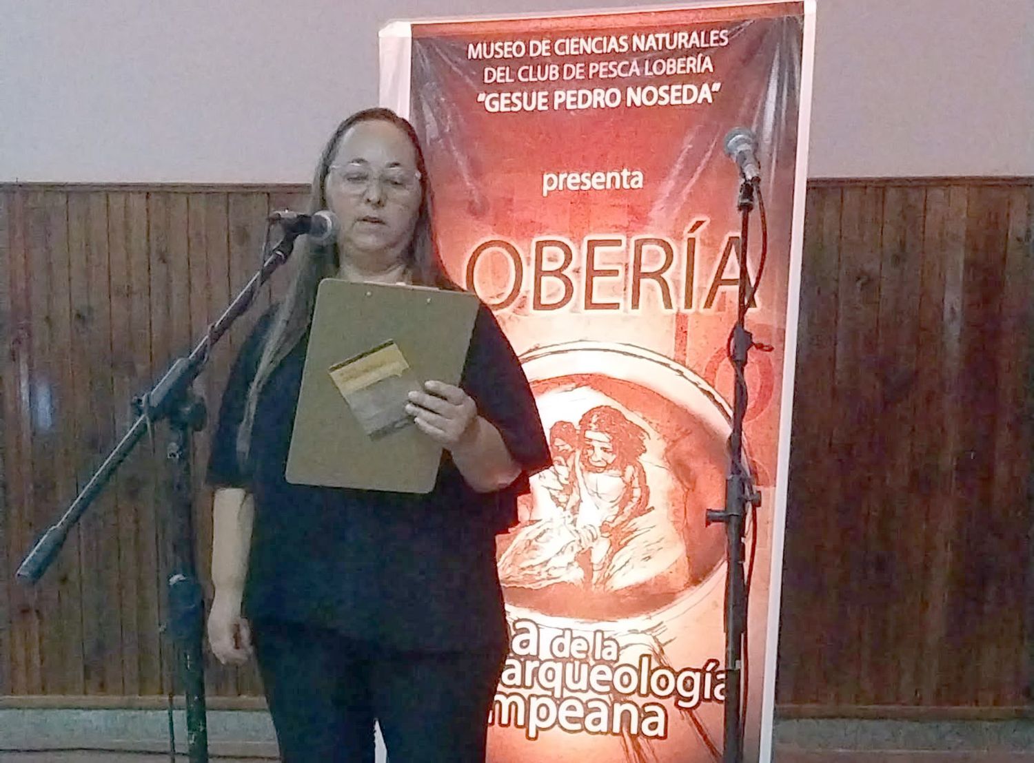 En el Club de Pesca. Se realizó la interesante charla por el integrante del Conicet