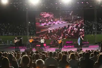 Diamante vivó este viernes su primera luna festivalera