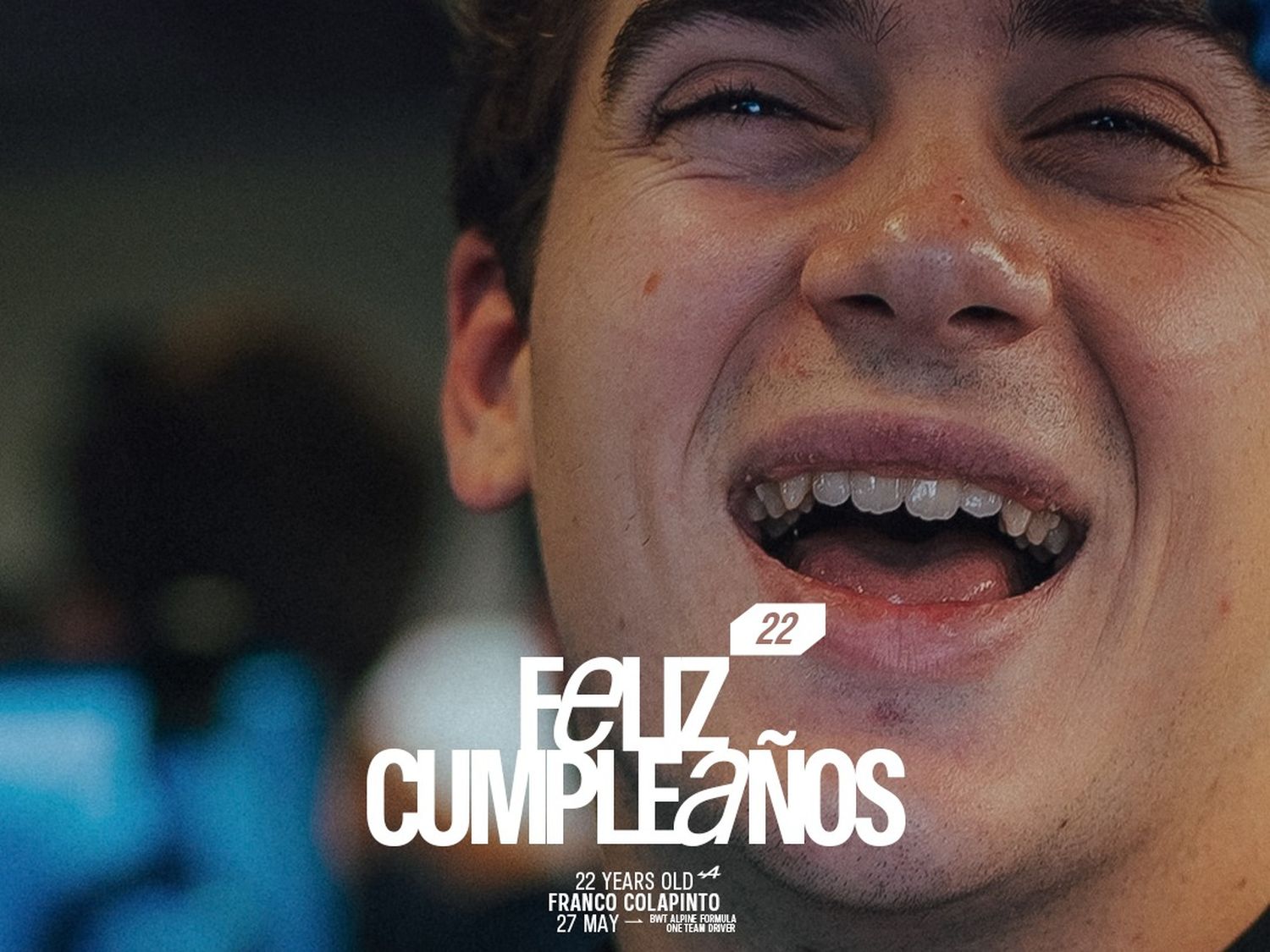 “Lo rápido que cambia”: el emotivo homenaje de Alpine a Franco Colapinto en su cumpleaños 22