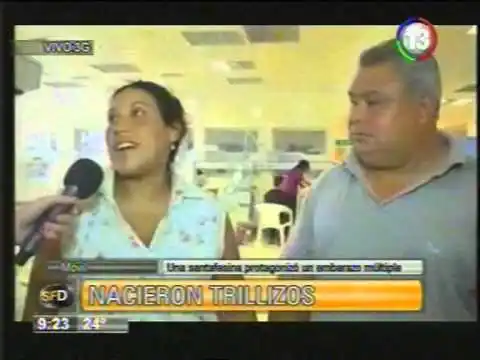 Nacieron trillizos en el hospital Iturraspe