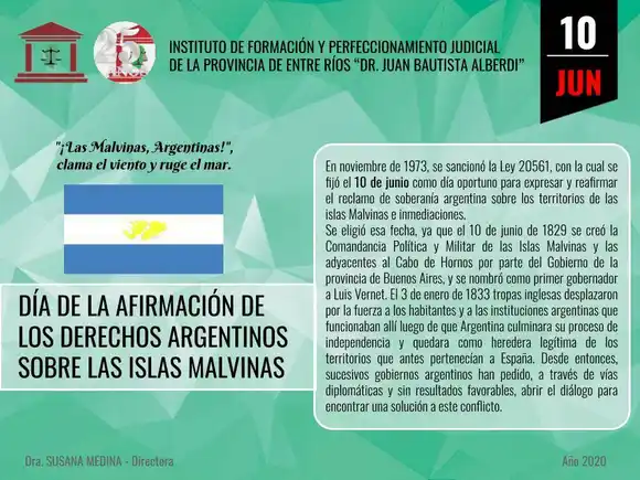 "La afirmación de los Derechos Argentinos sobre las Islas Malvinas"