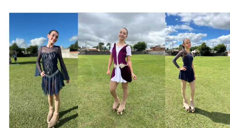Patinadoras de Almagro se destacaron en el torneo Zonal en Leones. Foto:Todo a Pulmón